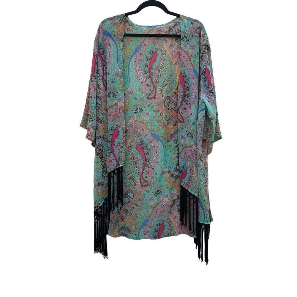 Shawl Cover Up Size Large (L) Great Colors